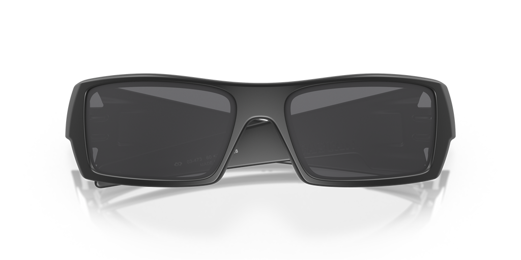 Oakley OO9014 Gascan Men's Rectangle Prizm Sunglasses - Matte Black Frame