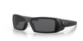 Oakley OO9014 Gascan Men's Rectangle Prizm Sunglasses - Matte Black Frame