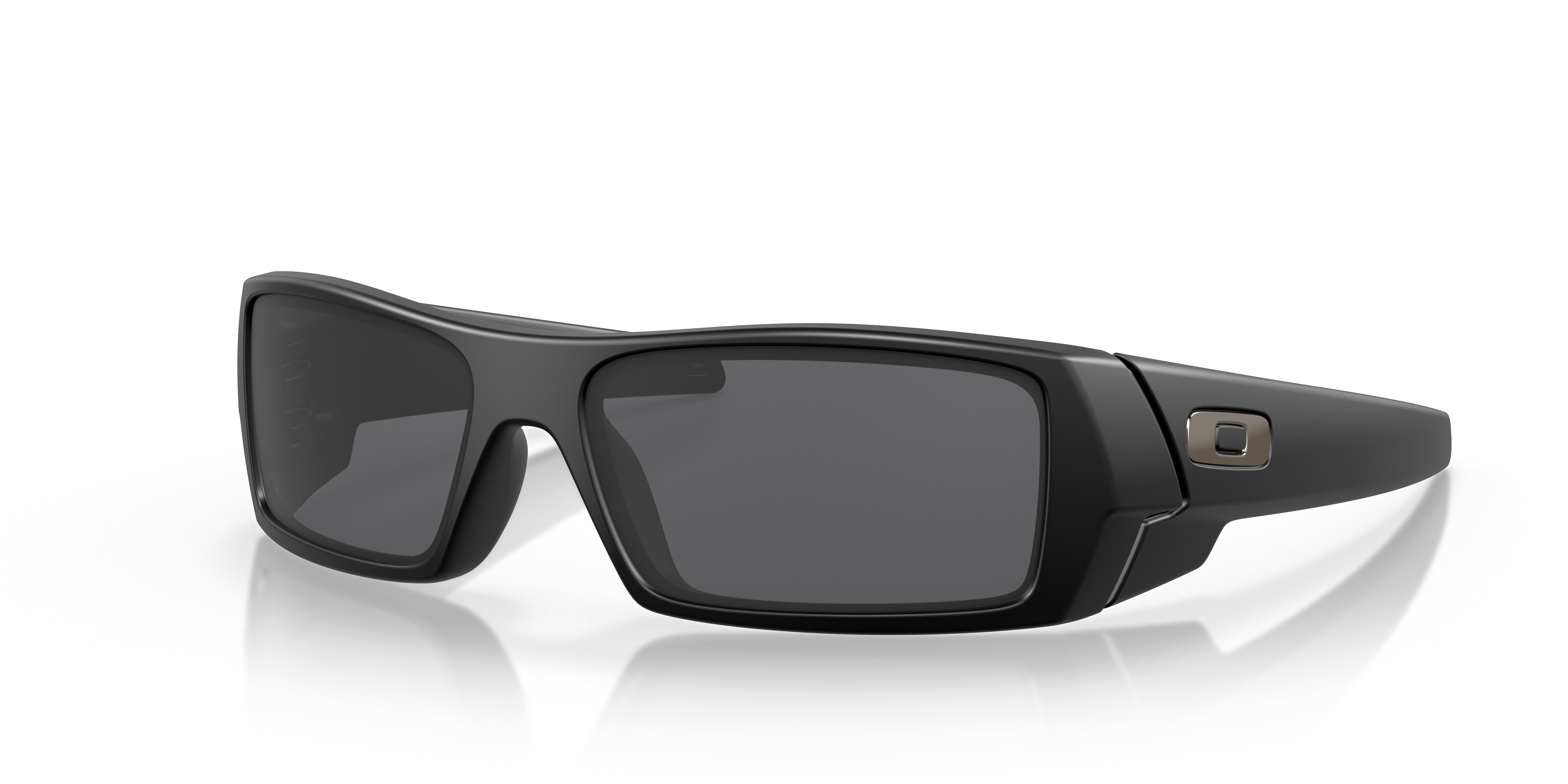 Oakley OO9014 Gascan Men's Rectangle Prizm Sunglasses - Matte Black Frame