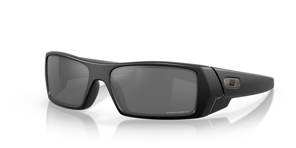 Oakley OO9014 Gascan Men's Rectangle Prizm Sunglasses - Matte Black Frame