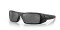 Oakley OO9014 Gascan Men's Rectangle Prizm Sunglasses - Matte Black Frame