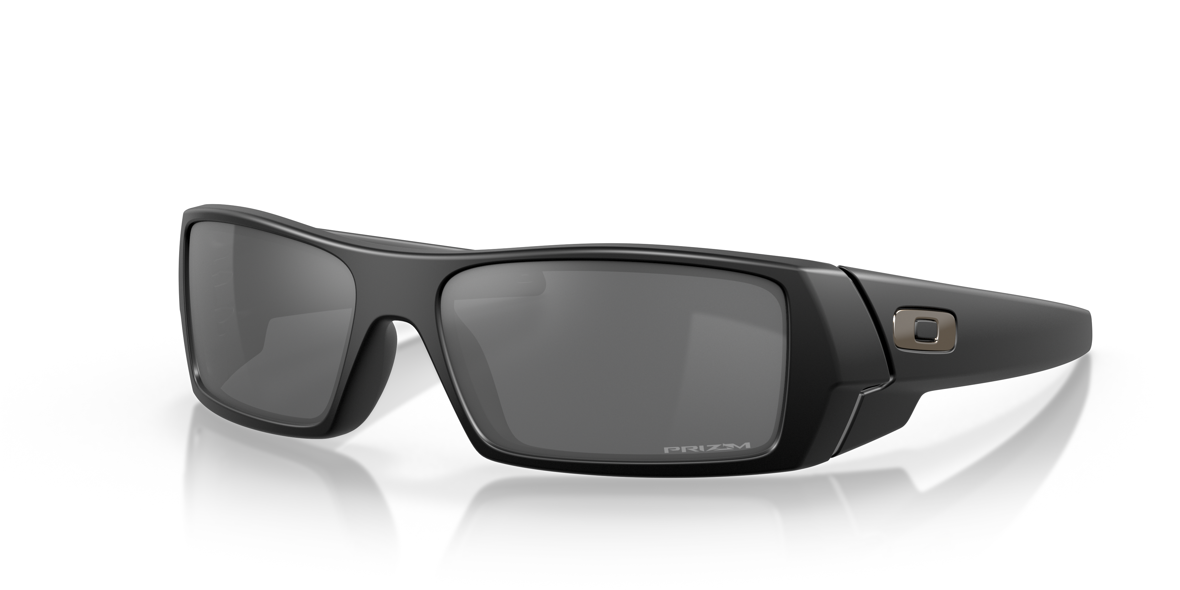 Oakley OO9014 Gascan Men's Rectangle Prizm Sunglasses - Matte Black Frame