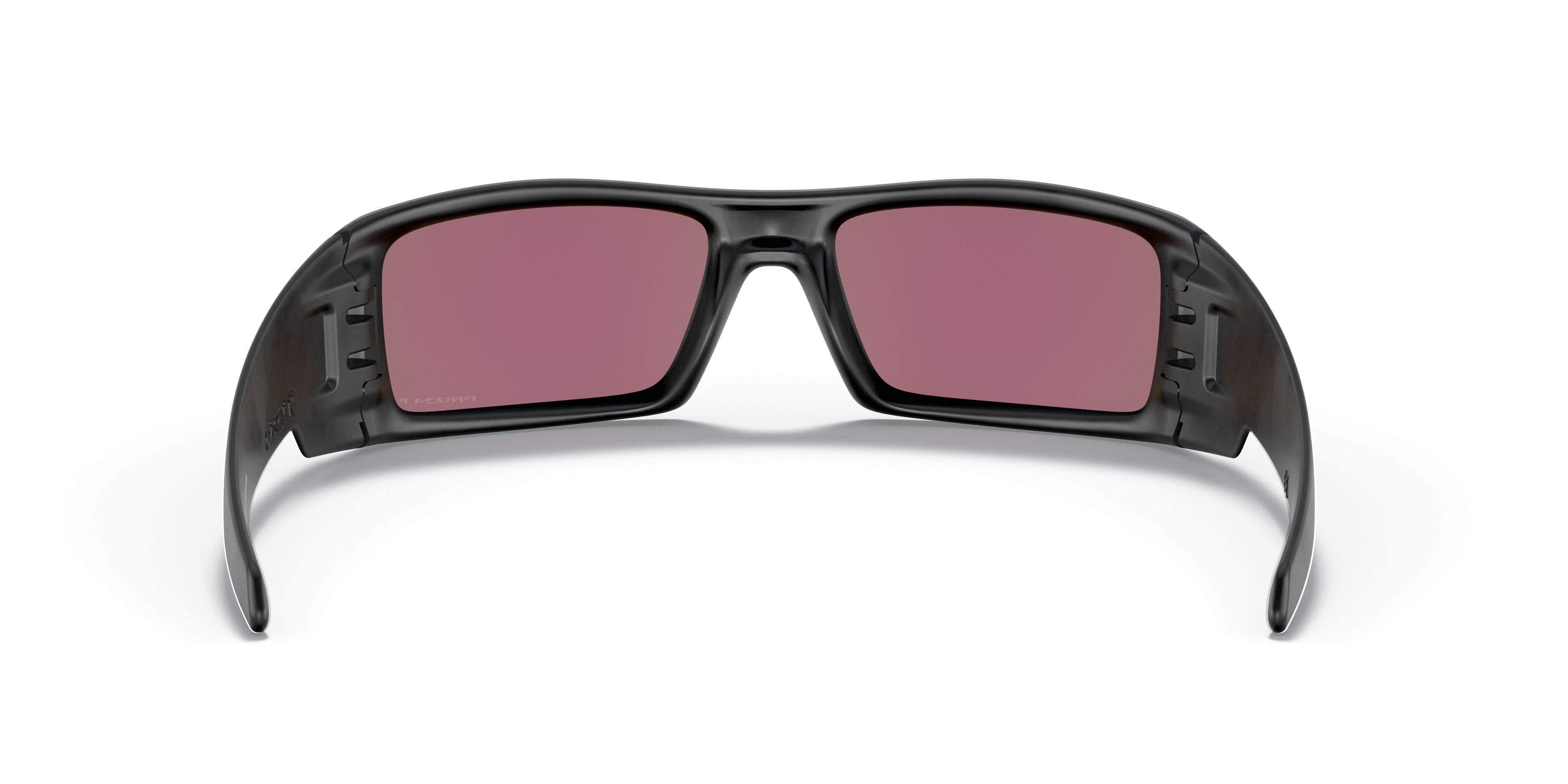 Oakley OO9014 Gascan Men's Rectangle Prizm Sunglasses - Matte Black Frame