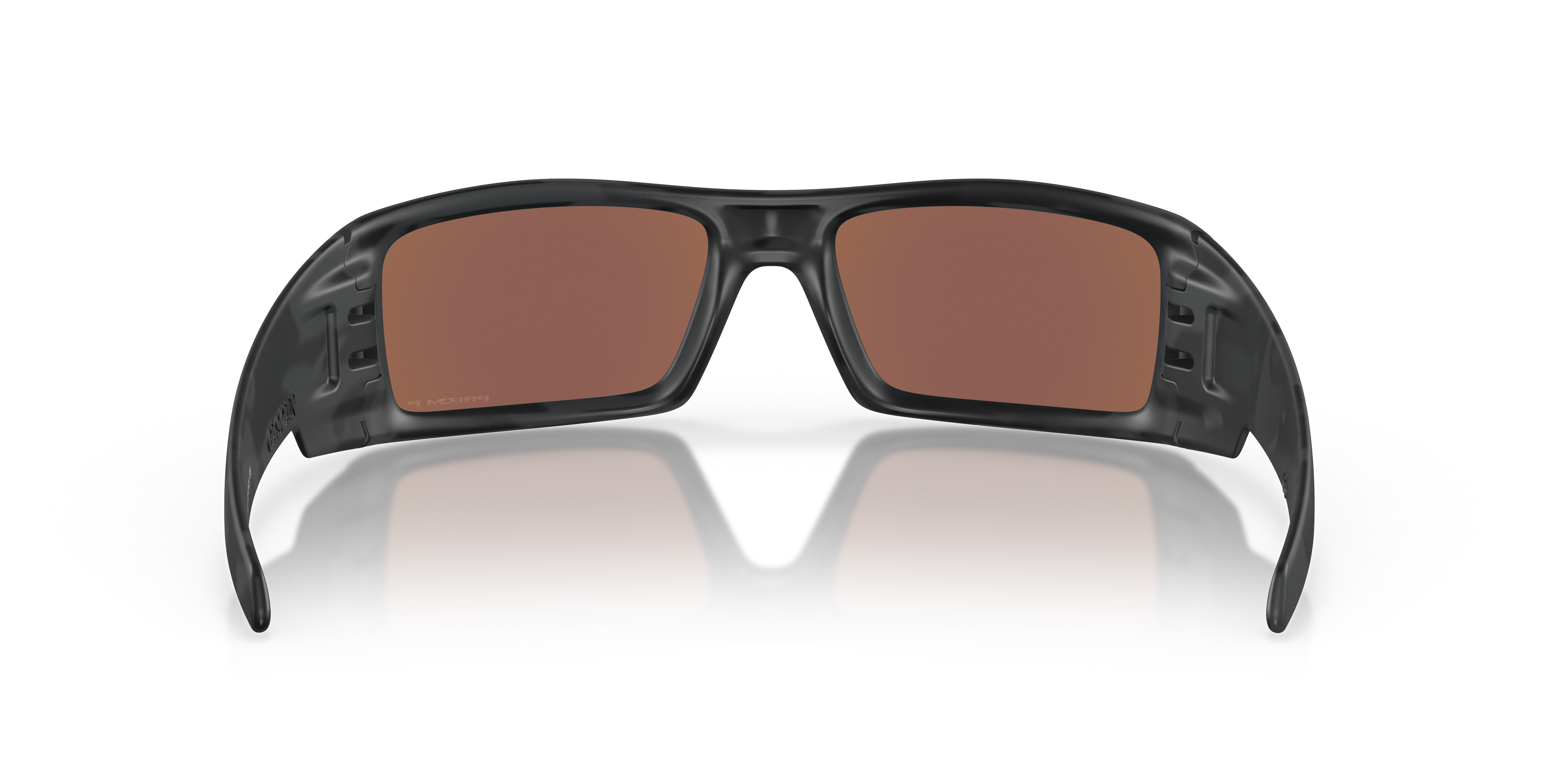 Oakley OO9014 Gascan Men's Rectangle Prizm Sunglasses - Matte Black Frame