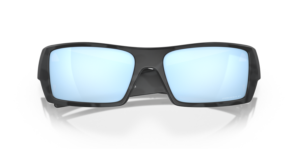 Oakley OO9014 Gascan Men's Rectangle Prizm Sunglasses - Polished Black Frame