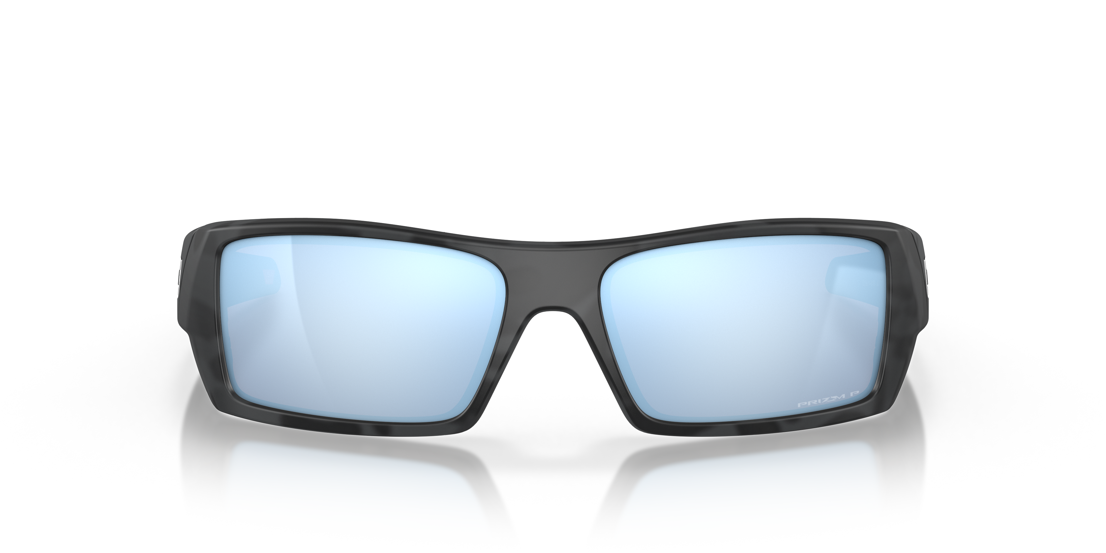 Oakley OO9014 Gascan Men's Rectangle Prizm Sunglasses - Matte Black Camo Frame