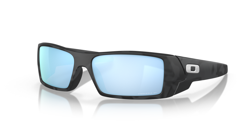 Oakley OO9014 Gascan Men's Rectangle Prizm Sunglasses - Matte Black Camo Frame
