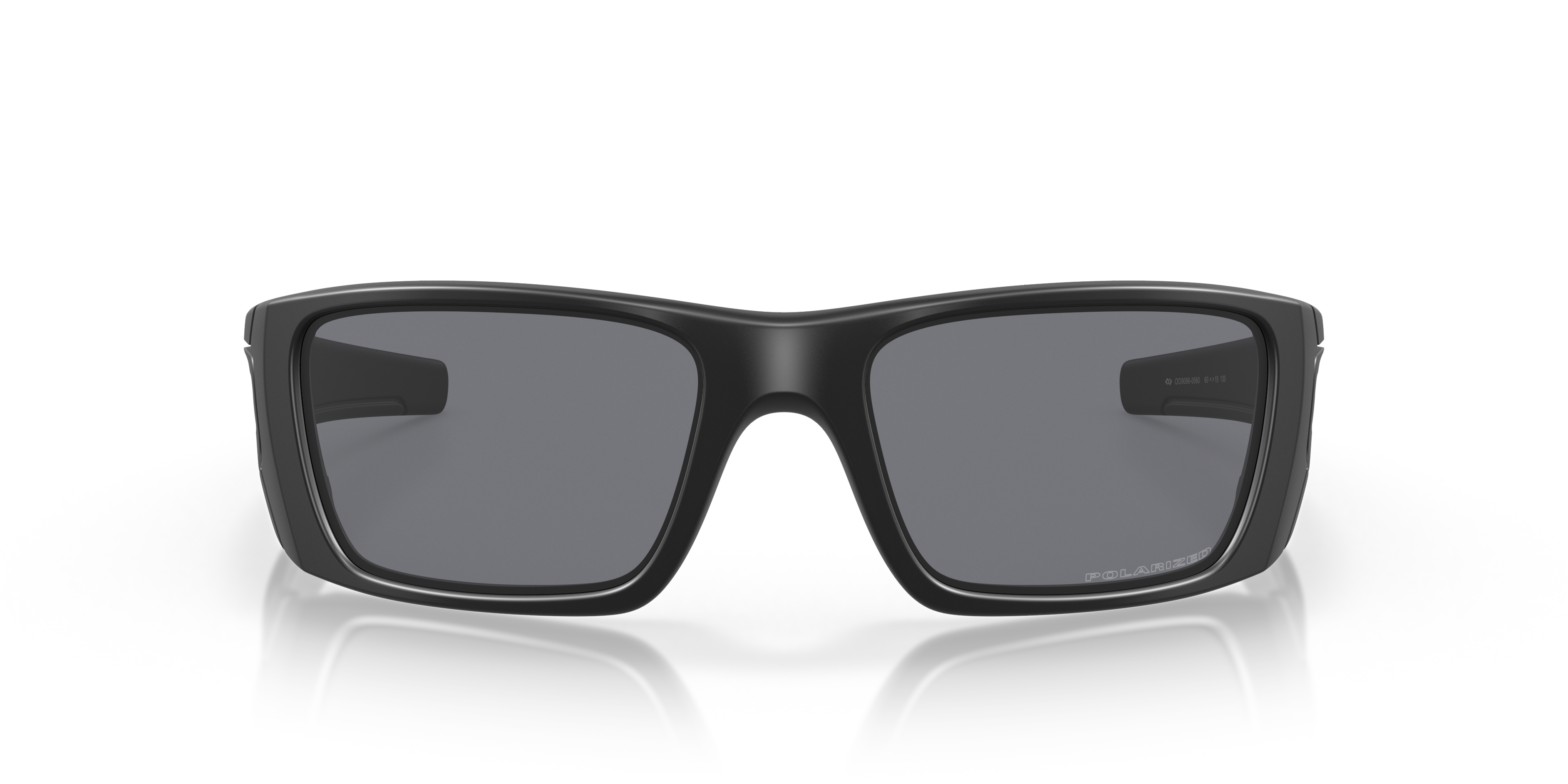 Oakley OO9096 Fuel Cell Men's Rectangle Prizm Sunglasses - Matte Black Frame