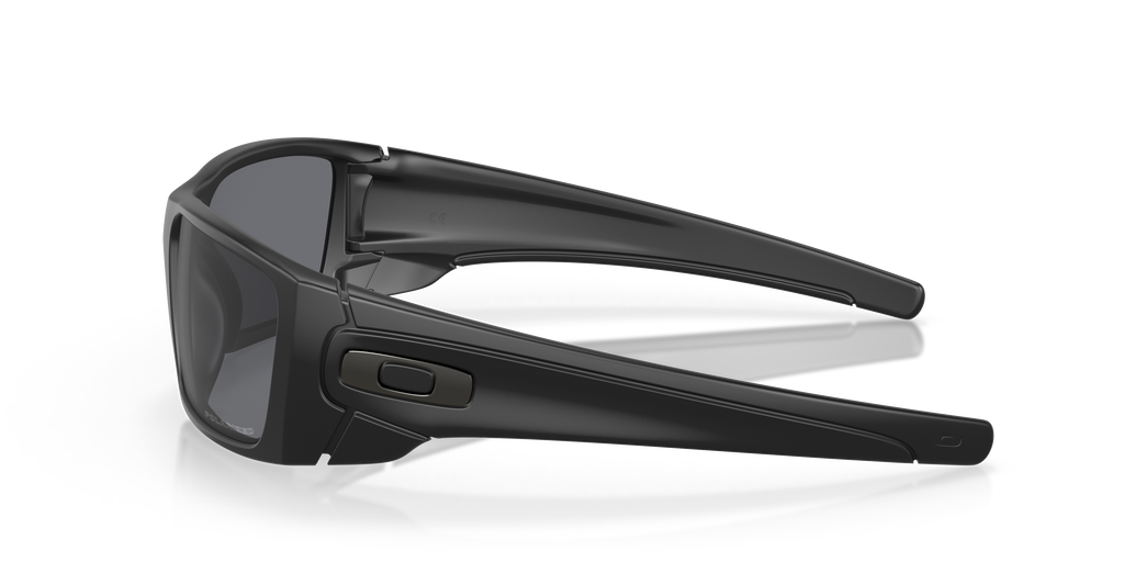 Oakley OO9096 Fuel Cell Men's Rectangle Prizm Sunglasses - Polished Black Frame