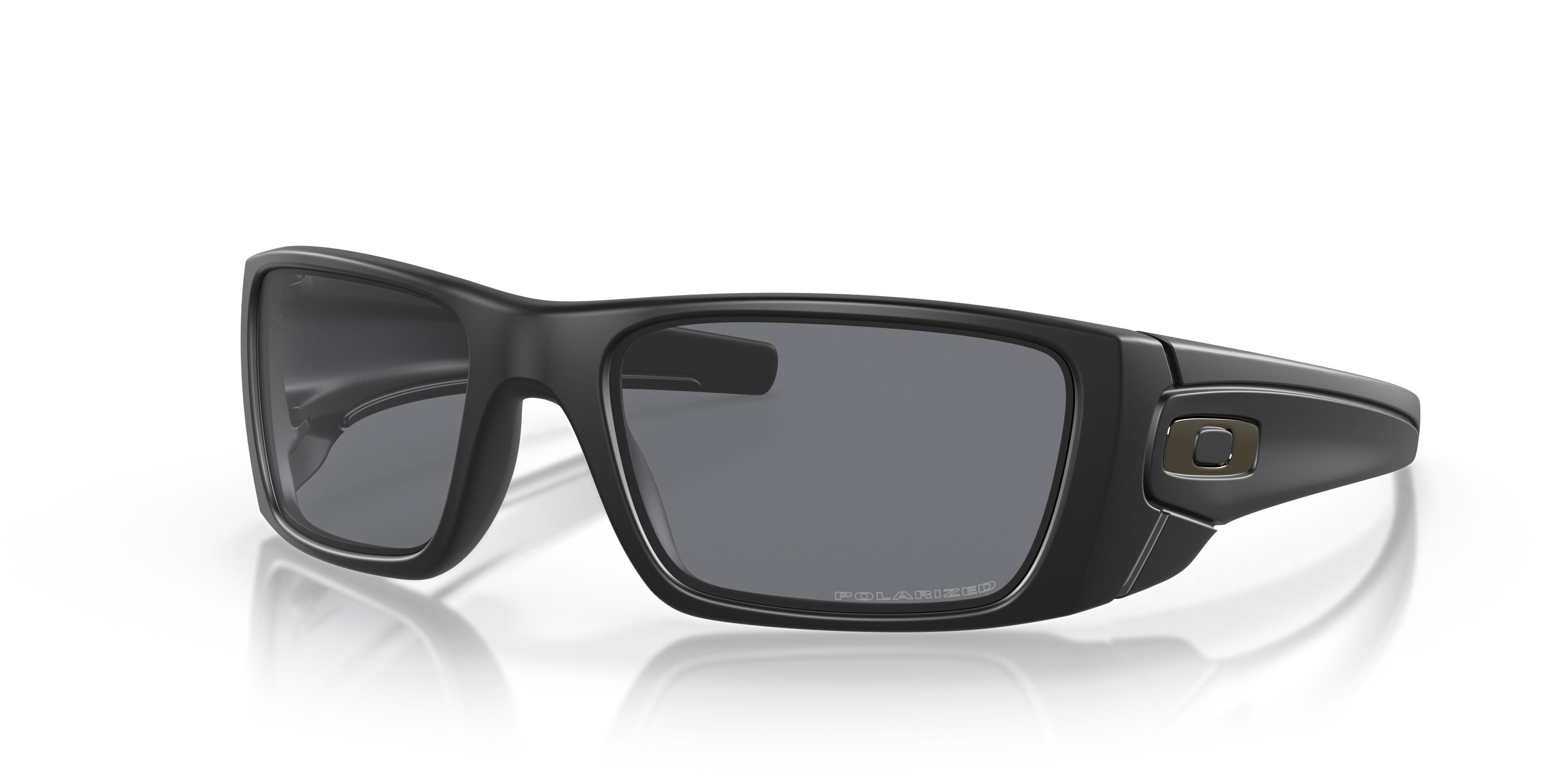 Oakley OO9096 Fuel Cell Men's Rectangle Prizm Sunglasses - Matte Black Frame