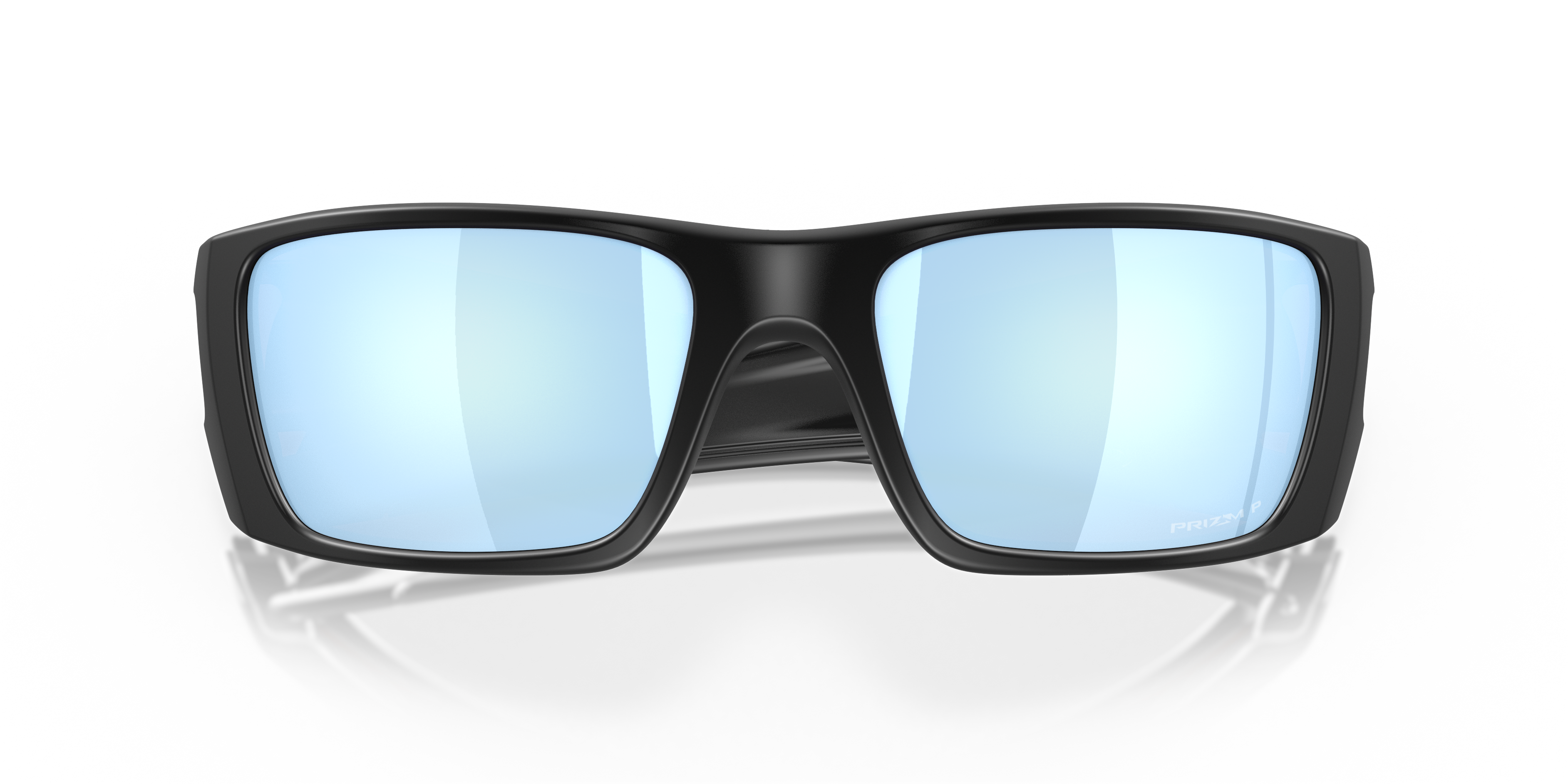 Oakley OO9096 Fuel Cell Men's Rectangle Prizm Sunglasses - Matte Black Frame