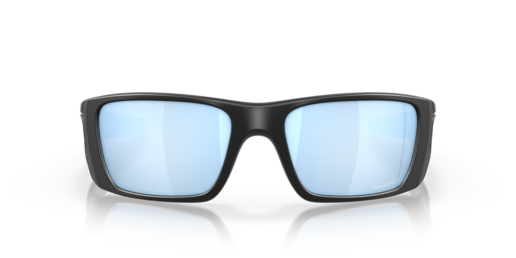 Oakley OO9096 Fuel Cell Men's Rectangle Prizm Sunglasses - Polished Black Frame