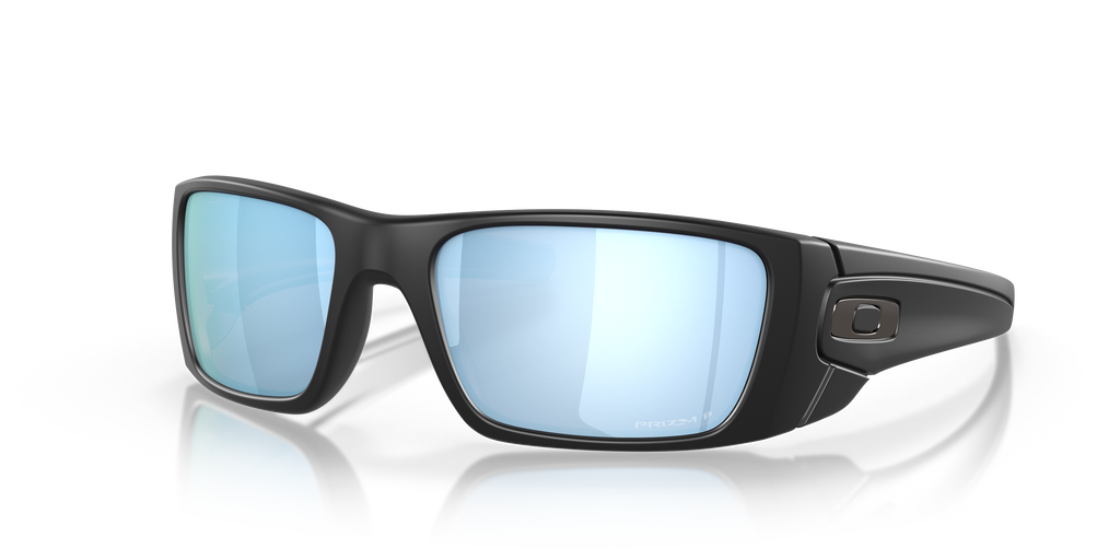 Oakley OO9096 Fuel Cell Men's Rectangle Prizm Sunglasses - Matte Black Frame