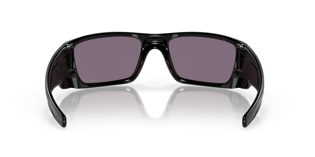 Oakley OO9096 Fuel Cell Men's Rectangle Prizm Sunglasses - Polished Black Frame