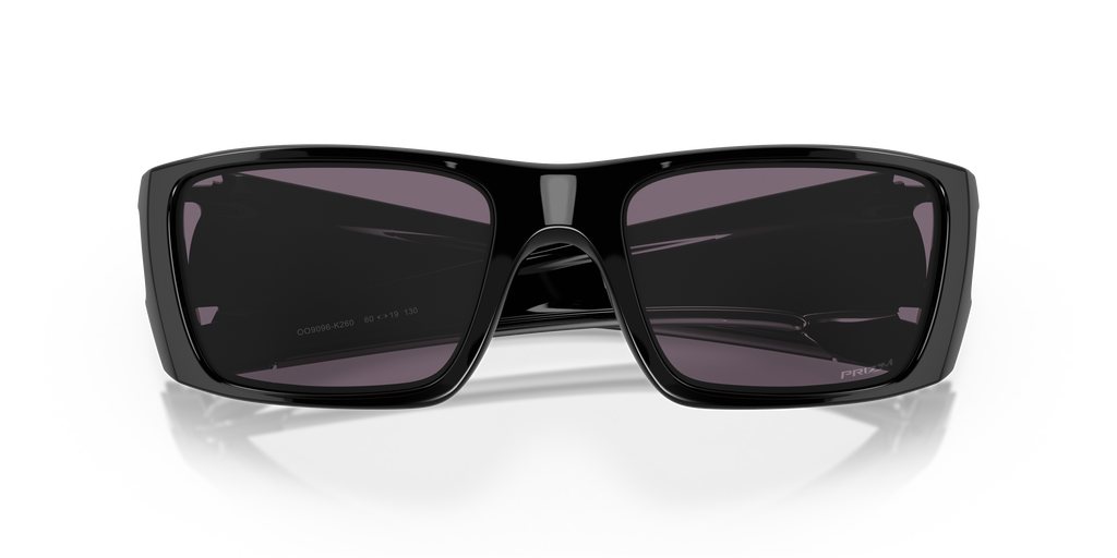Oakley OO9096 Fuel Cell Men's Rectangle Prizm Sunglasses - Matte Black Frame