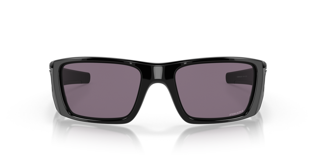 Oakley OO9096 Fuel Cell Men's Rectangle Prizm Sunglasses - Polished Black Frame