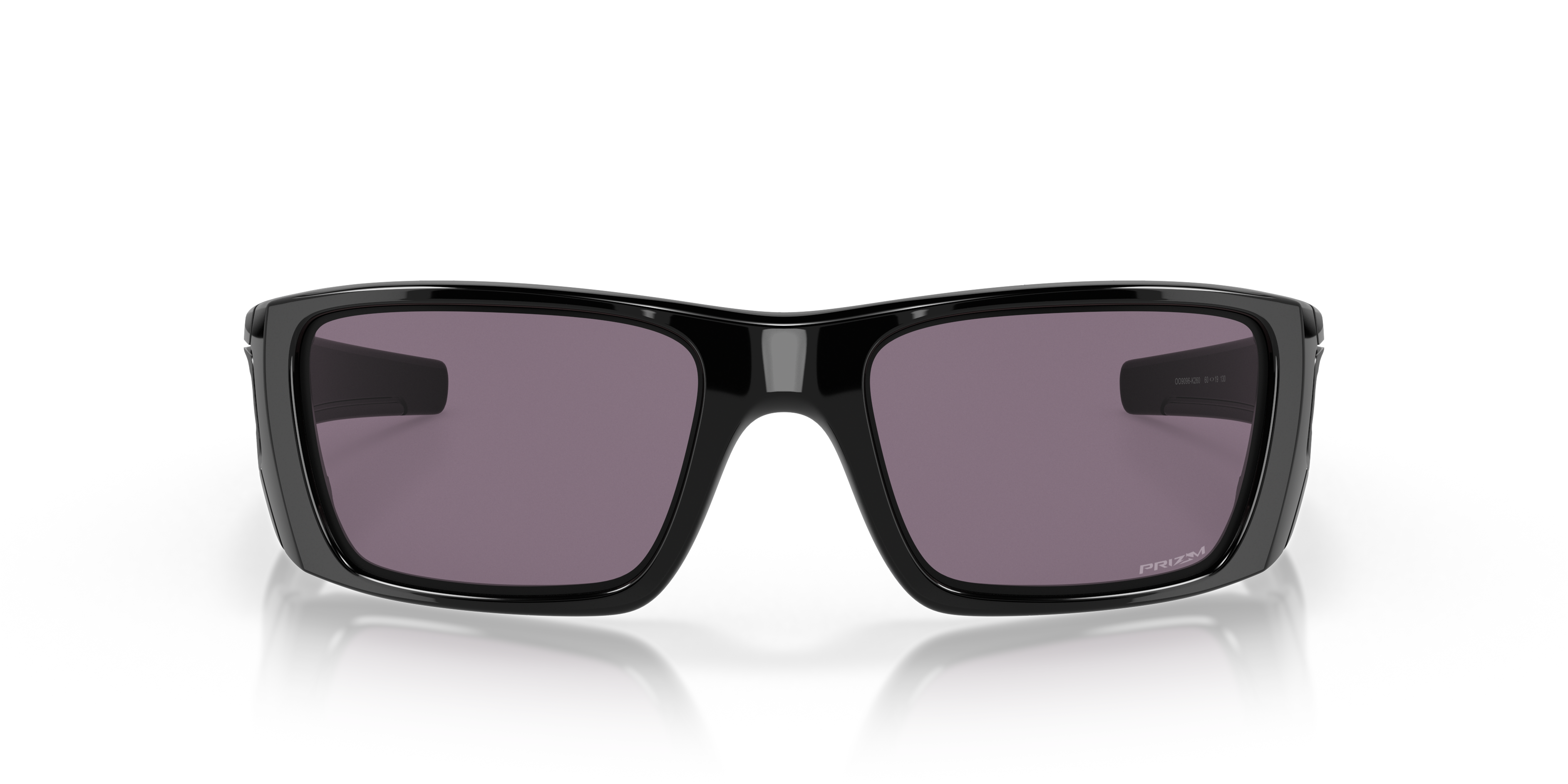 Oakley OO9096 Fuel Cell Men's Rectangle Prizm Sunglasses - Polished Black Frame