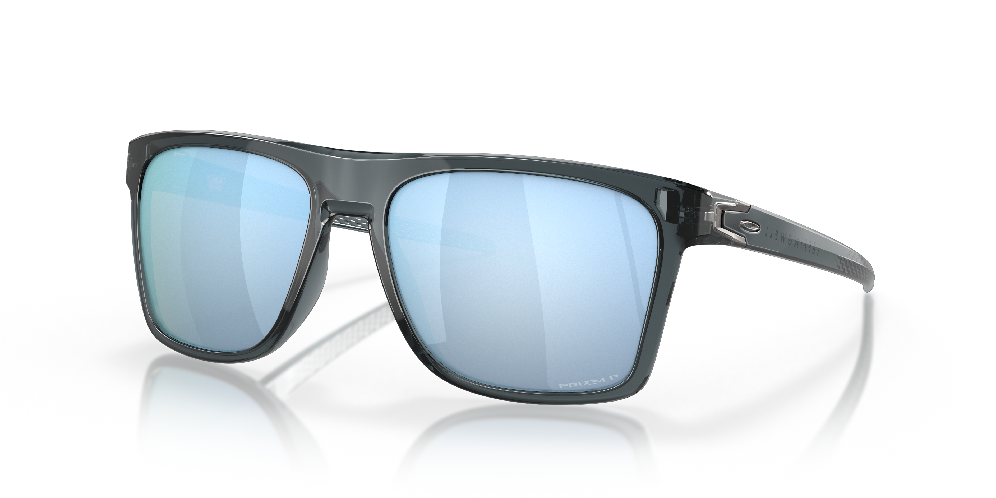 Oakley OO9100 Leffingwell Men's Rectangle Prizm Polarized Sunglasses