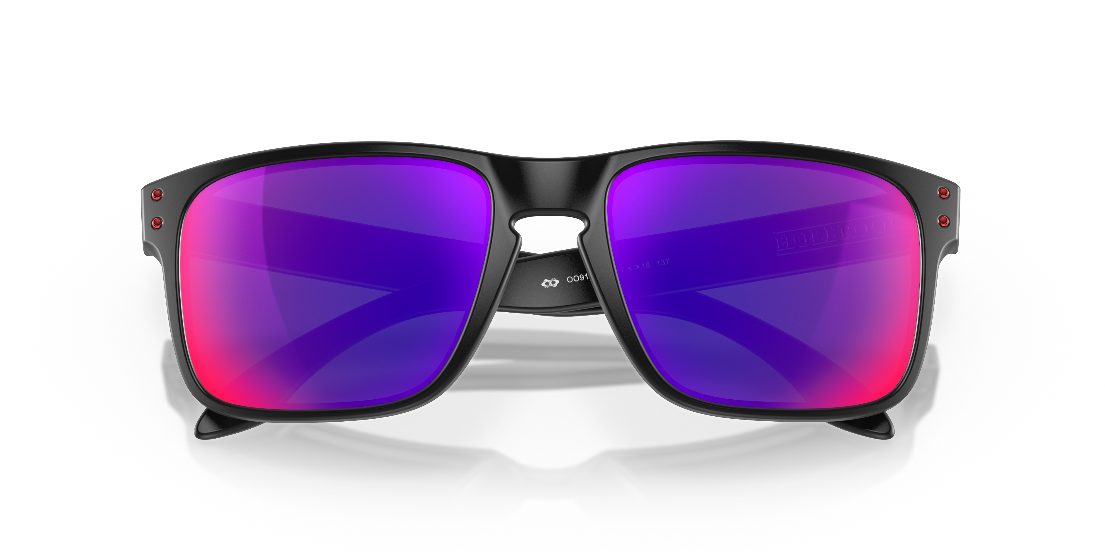Oakley OO9102 Holbrook Men's Square Prizm Sunglasses - Polished Black Frame