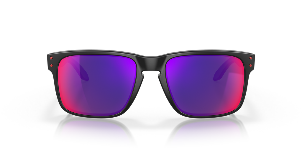Oakley OO9102 Holbrook Men's Square Prizm Sunglasses - Matte Black Frame