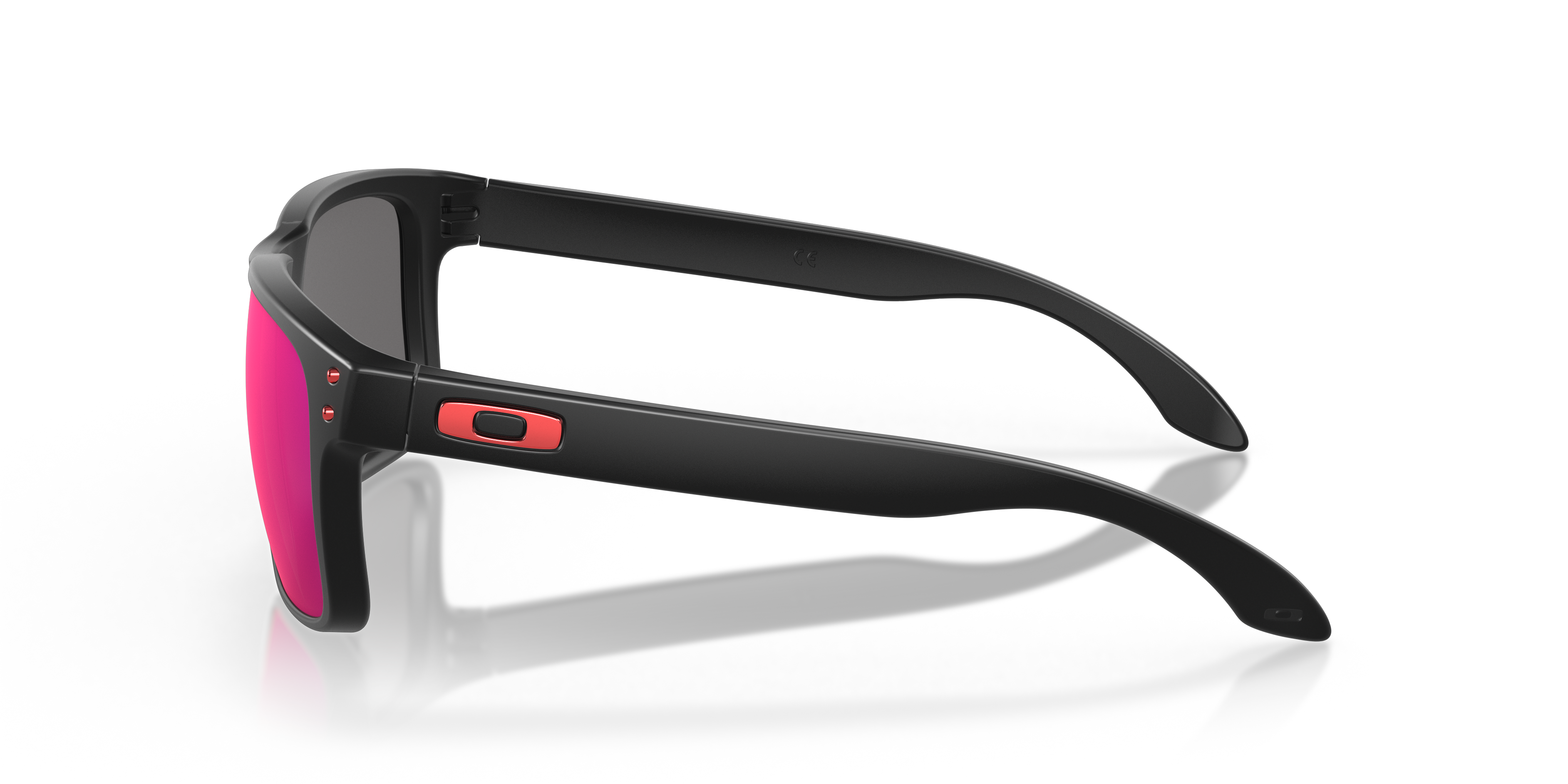 Oakley OO9102 Holbrook Men's Square Prizm Sunglasses - Polished Black Frame