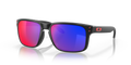 Oakley OO9102 Holbrook Men's Square Prizm Sunglasses - Matte Black Frame