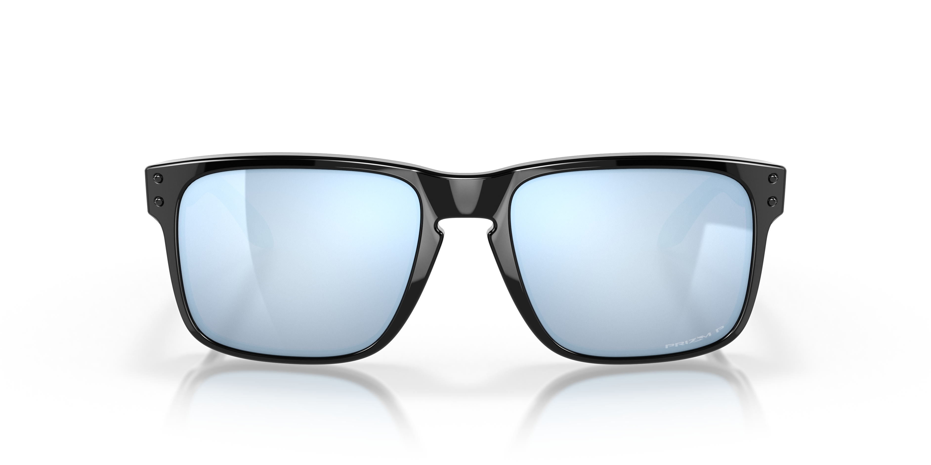Oakley OO9102 Holbrook Men's Square Prizm Sunglasses - Polished Black Frame