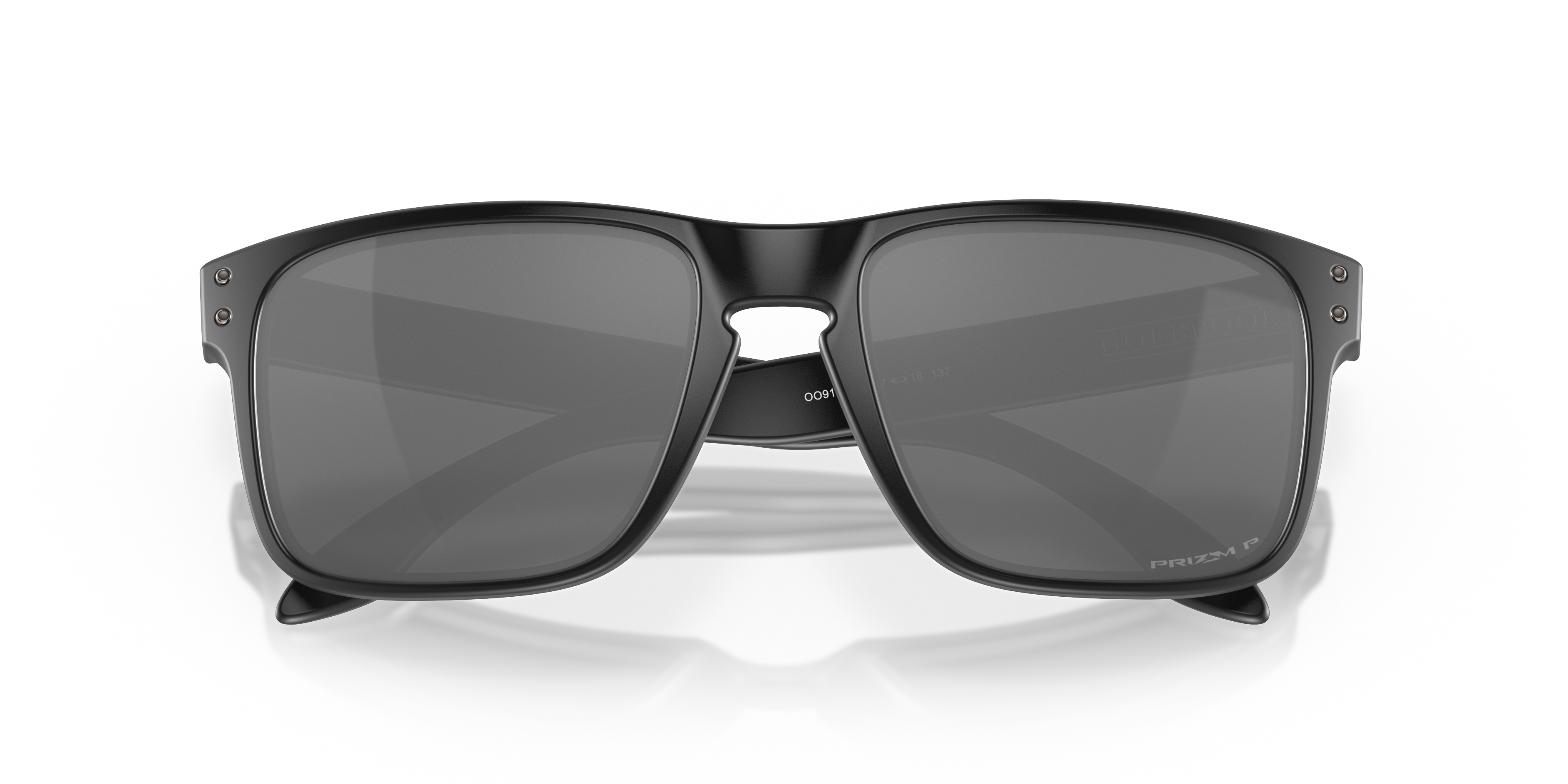 Oakley OO9102 Holbrook Men's Square Prizm Sunglasses - Matte Carbon Frame