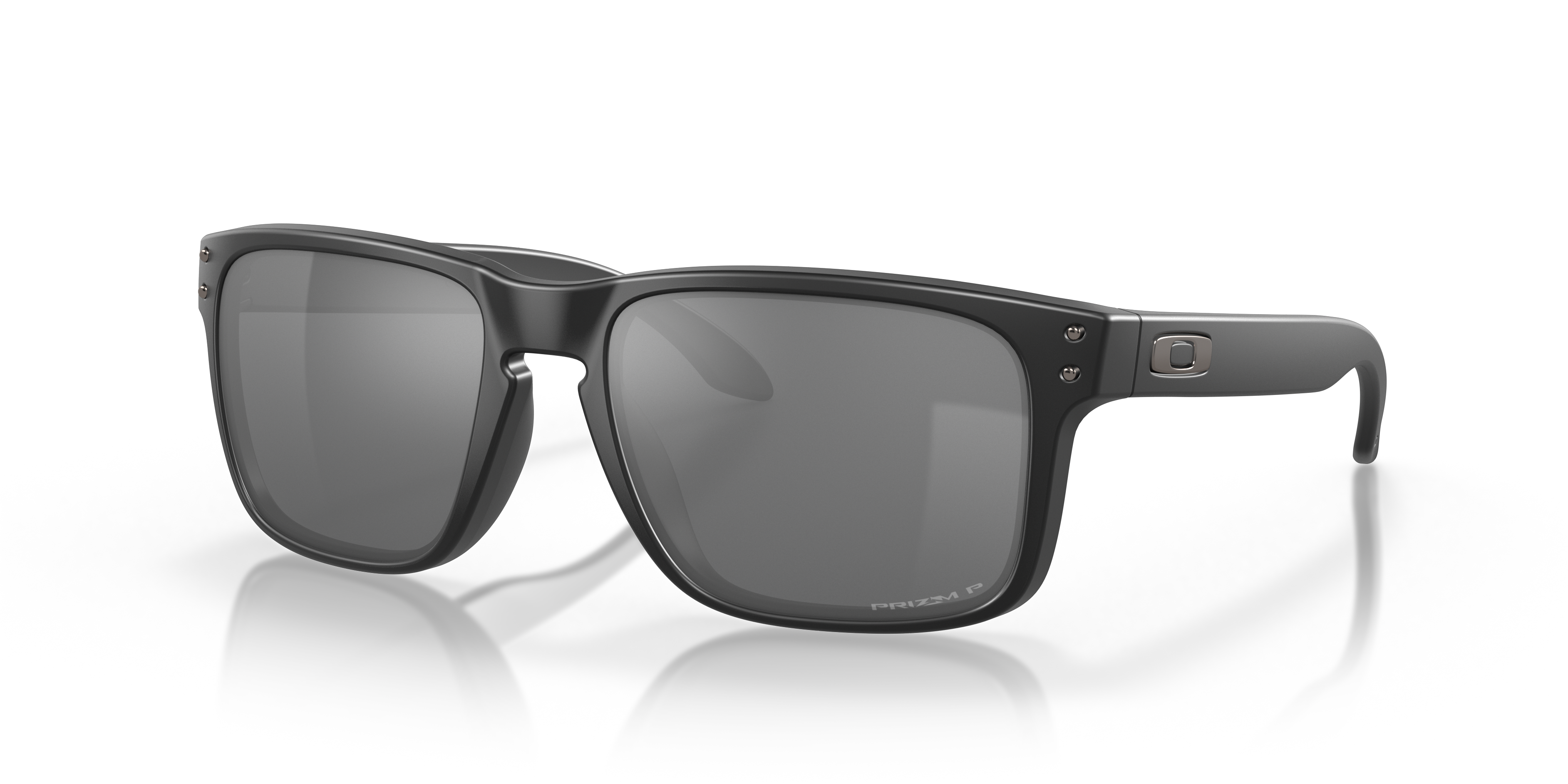 Oakley OO9102 Holbrook Men's Square Prizm Sunglasses - Polished Black Frame