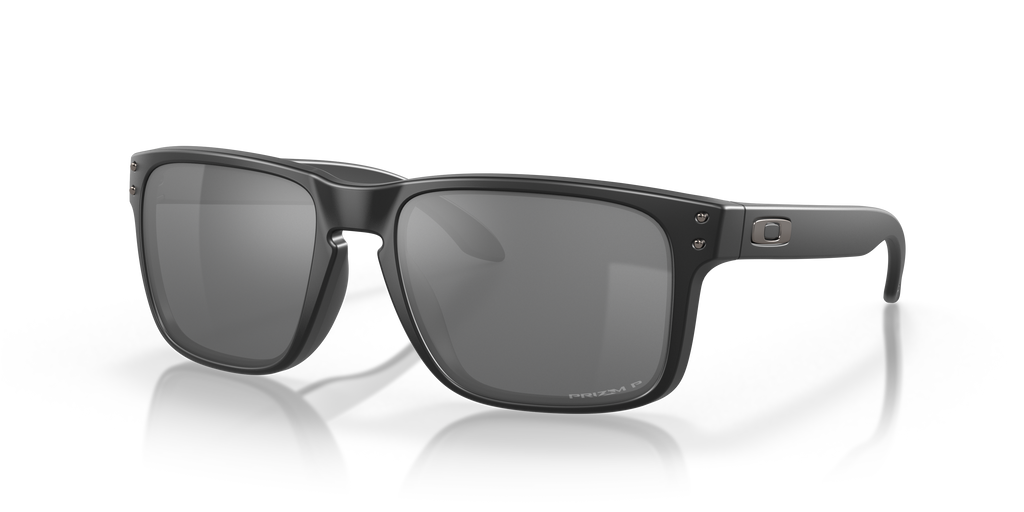 Oakley OO9102 Holbrook Men's Square Prizm Sunglasses - Matte Black Frame