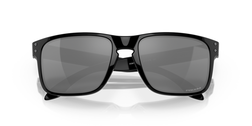Oakley OO9102 Holbrook Men's Square Prizm Sunglasses - Matte Black Frame