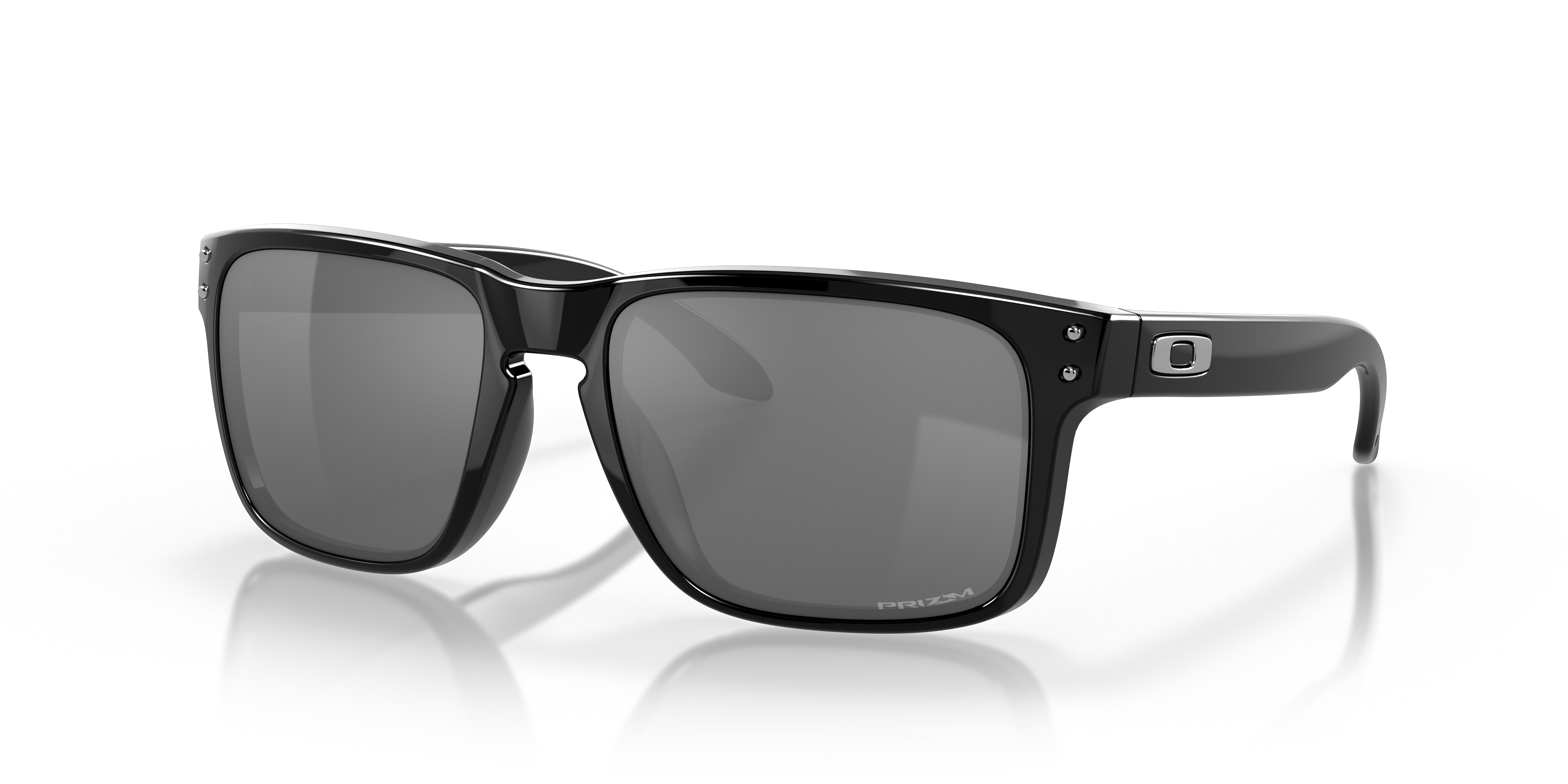 Oakley OO9102 Holbrook Men's Square Prizm Sunglasses - Matte Black Frame