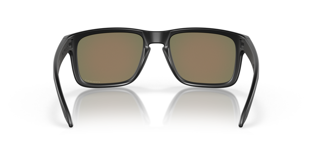 Oakley OO9102 Holbrook Men's Square Prizm Sunglasses - Polished Black Frame