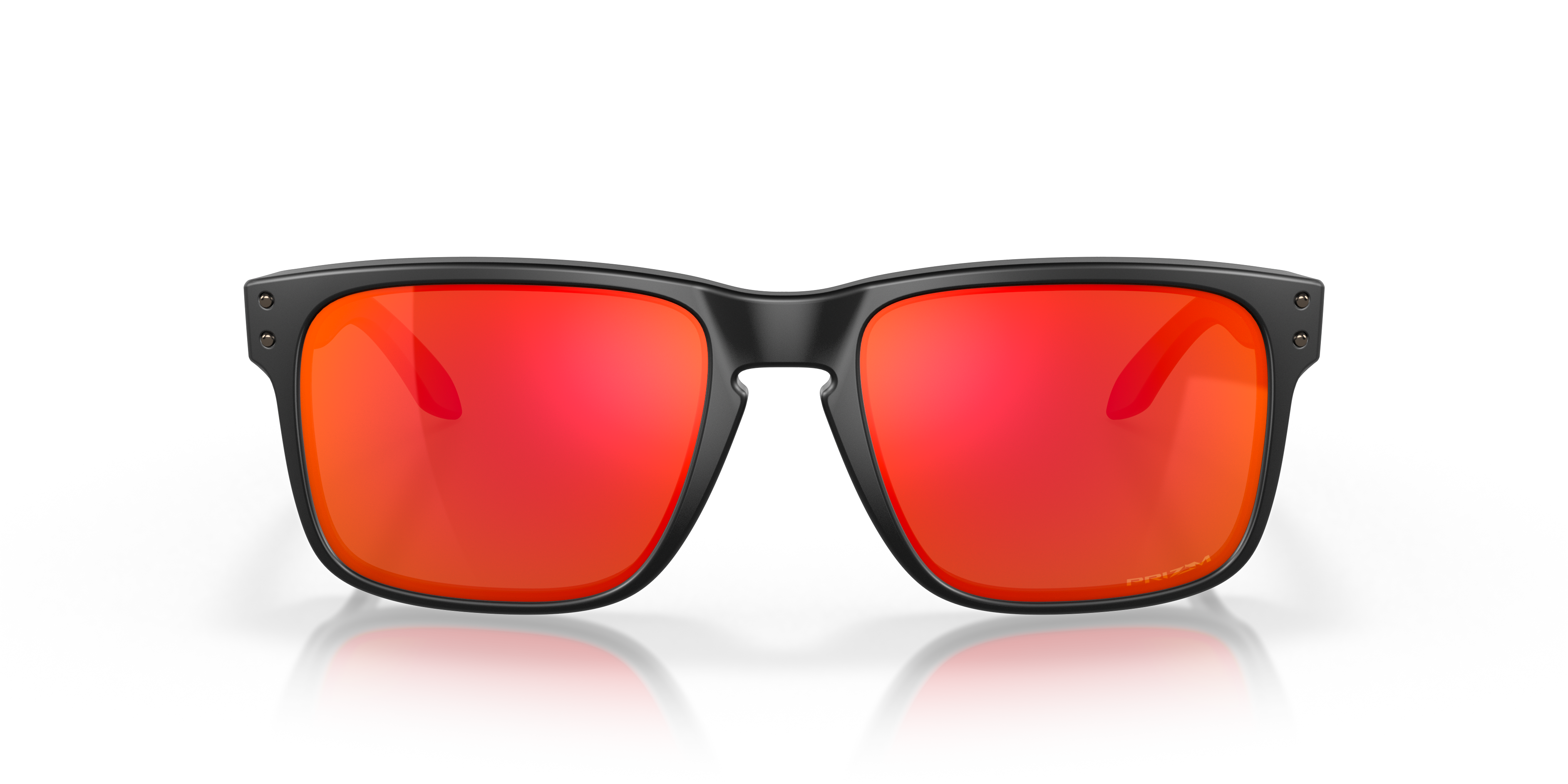 Oakley OO9102 Holbrook Men's Square Prizm Sunglasses - Matte Black Frame