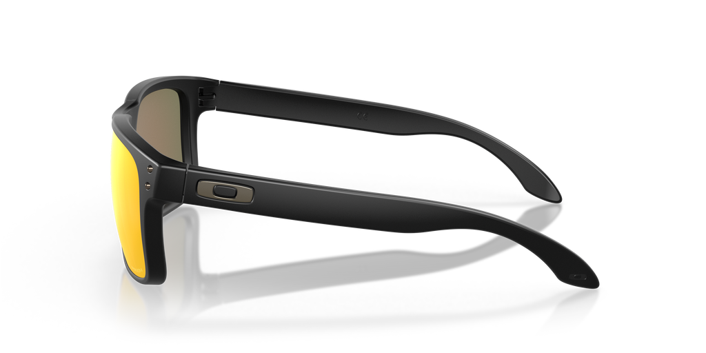 Oakley OO9102 Holbrook Men's Square Prizm Sunglasses - Matte Black Frame