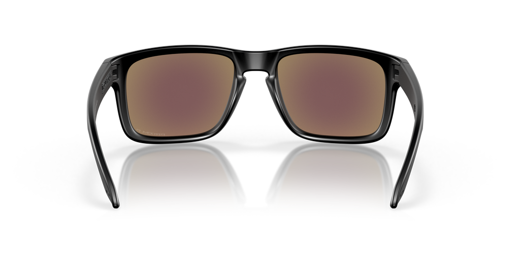 Oakley OO9102 Holbrook Men's Square Prizm Sunglasses - Matte Black Frame