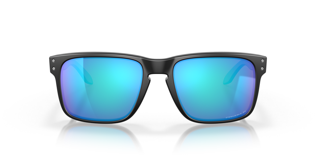 Oakley OO9102 Holbrook Men's Square Prizm Sunglasses - Matte Black Frame