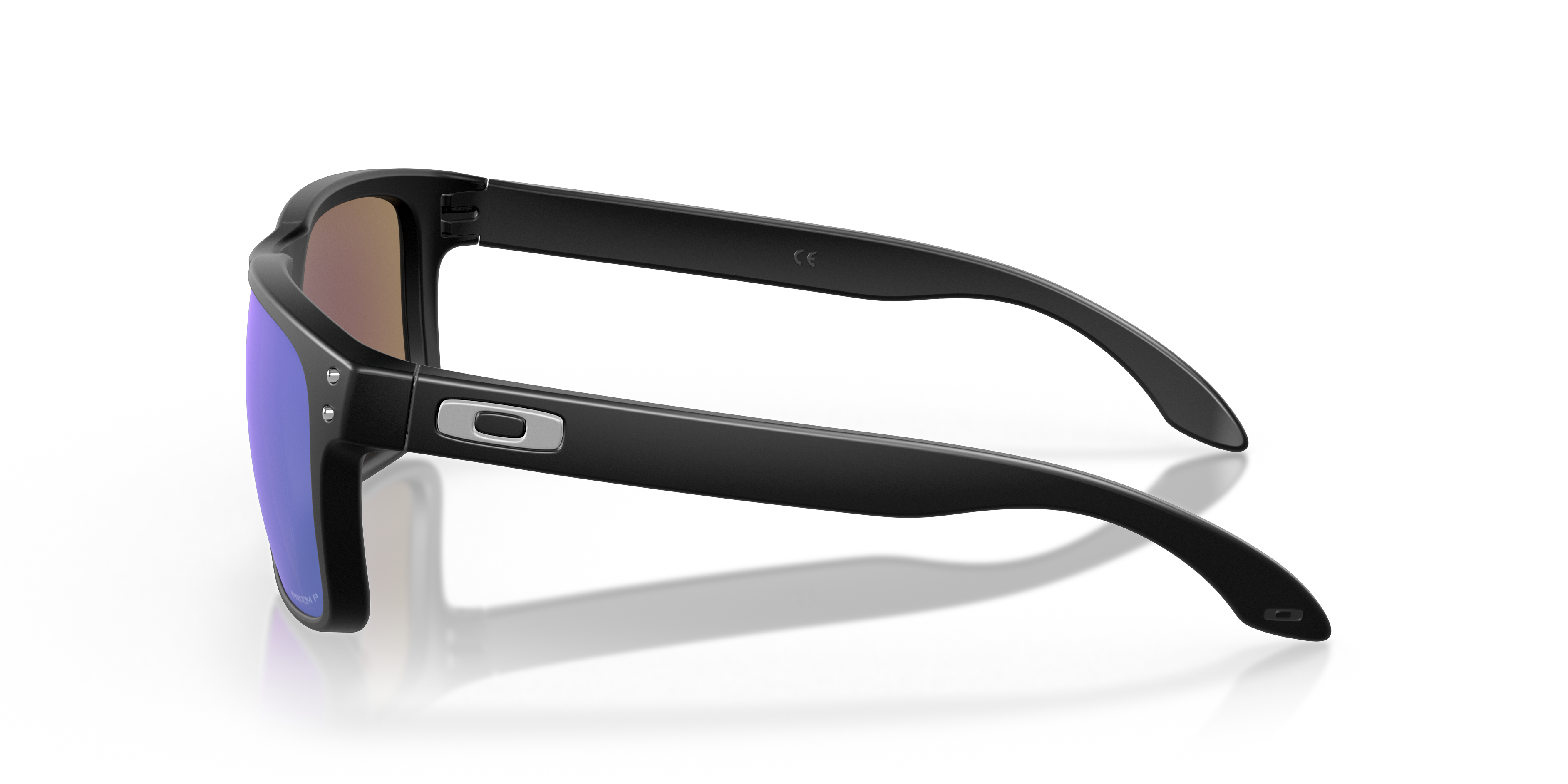 Oakley OO9102 Holbrook Men's Square Prizm Sunglasses - Matte Black Frame