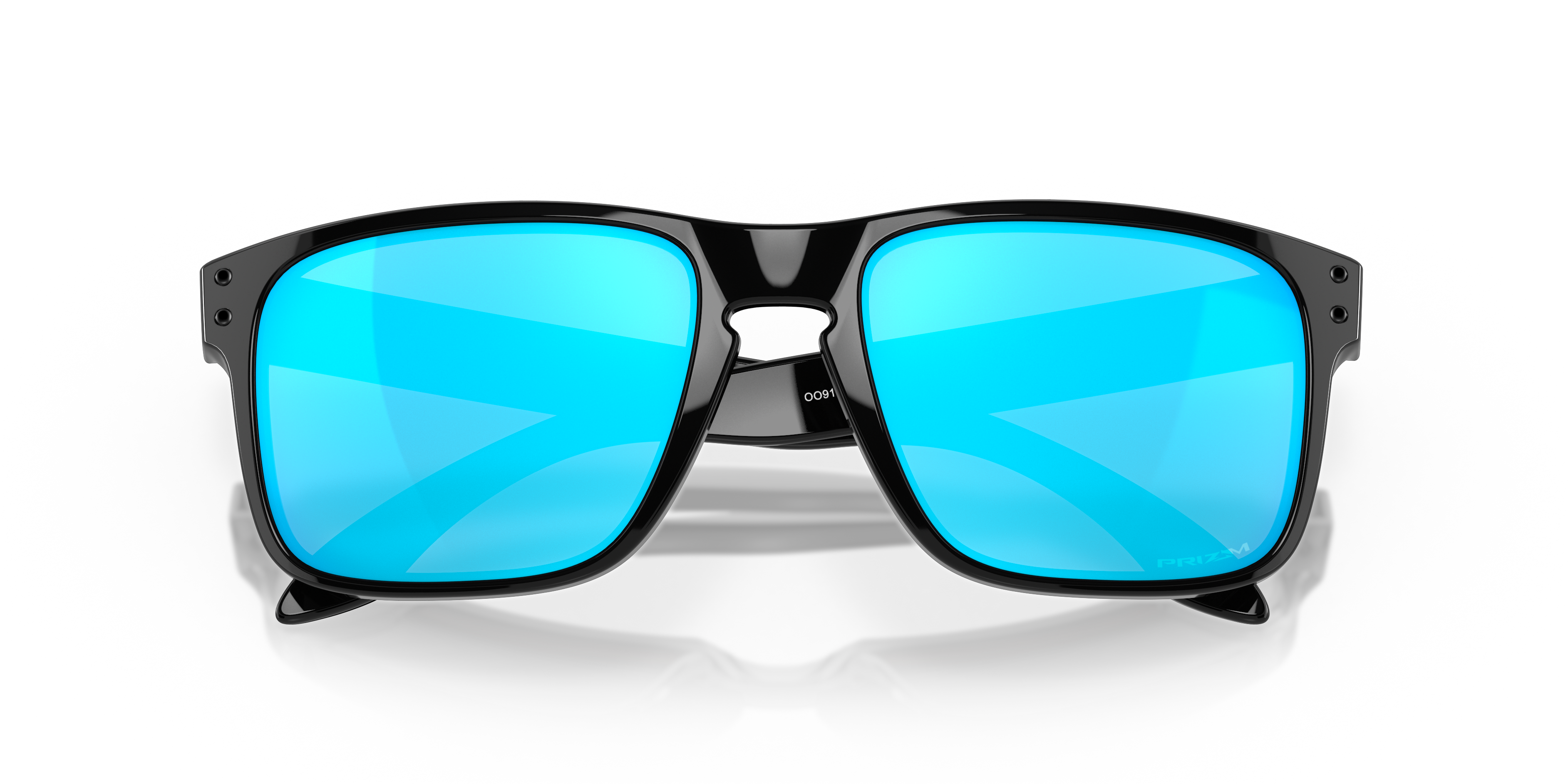 Oakley OO9102 Holbrook Men's Square Prizm Sunglasses - Matte Black Frame