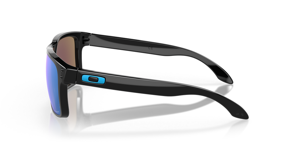 Oakley OO9102 Holbrook Men's Square Prizm Sunglasses - Polished Black Frame