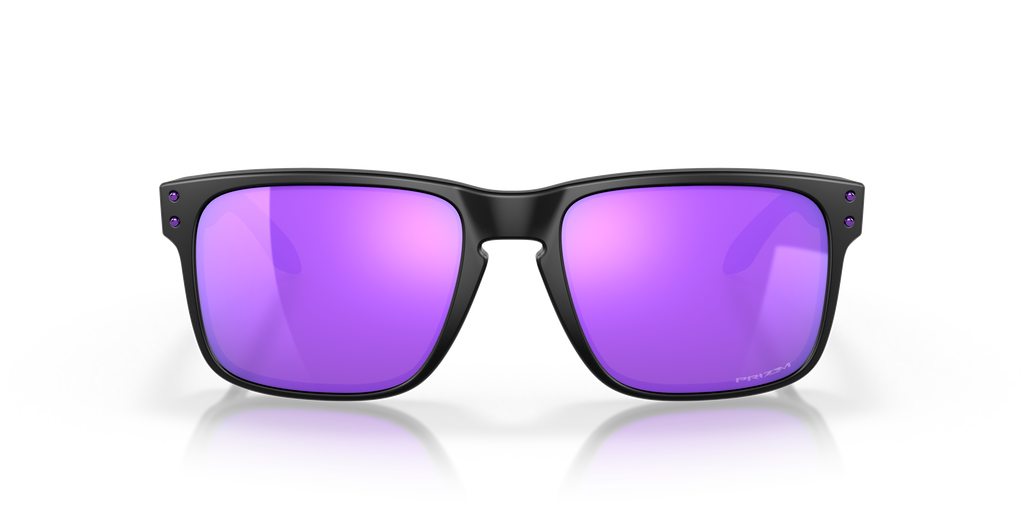Oakley OO9102 Holbrook Men's Square Prizm Sunglasses - Matte Black Frame