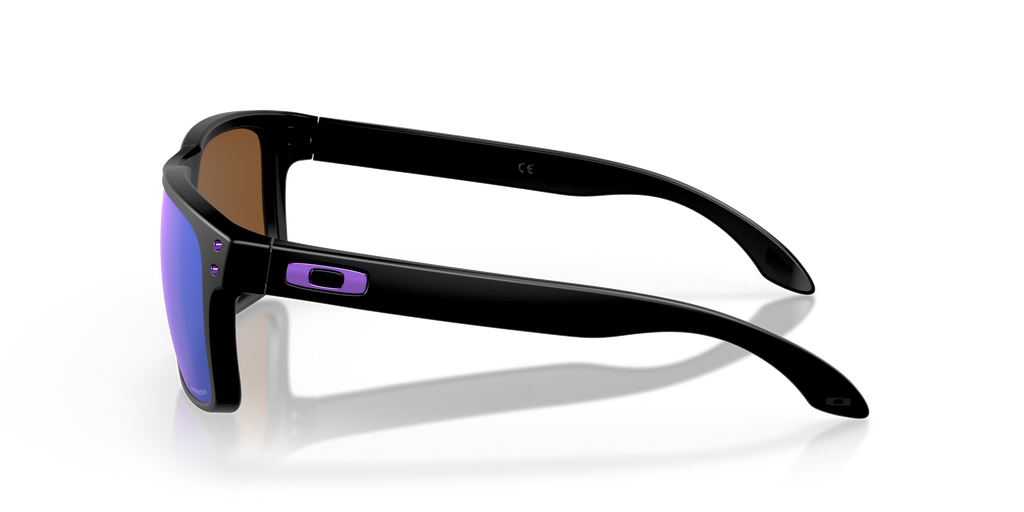 Oakley OO9102 Holbrook Men's Square Prizm Sunglasses - Matte Black Frame