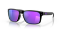 Oakley OO9102 Holbrook Men's Square Prizm Sunglasses - Matte Black Frame