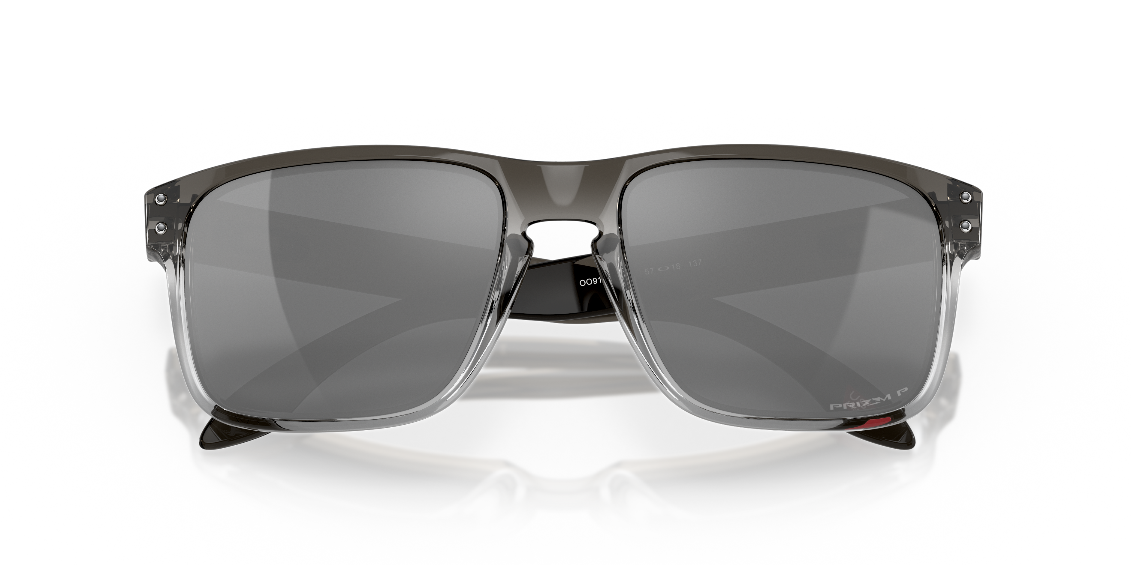 Oakley OO9102 Holbrook Men's Square Prizm Sunglasses - Matte Black Frame