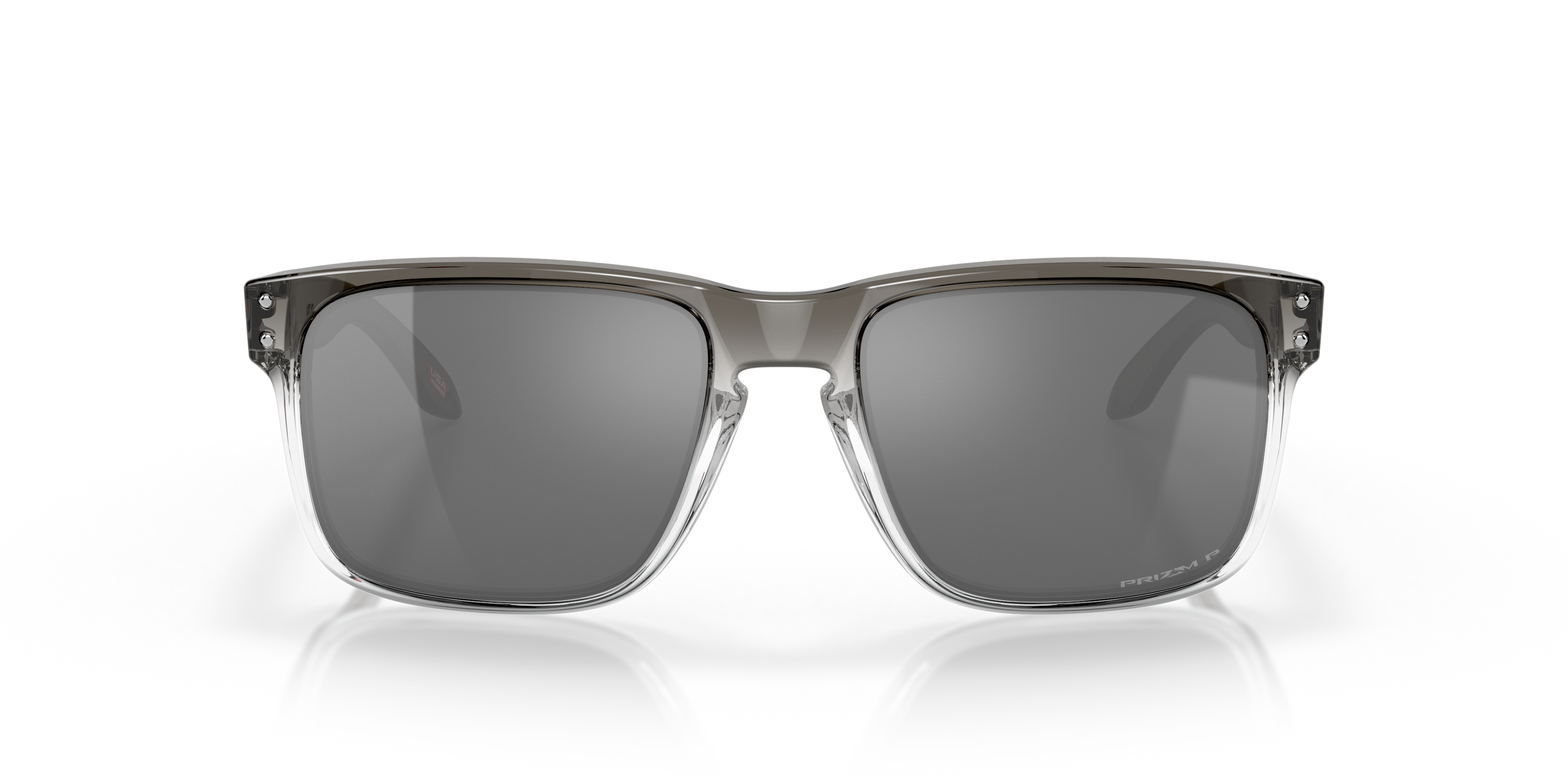 Oakley OO9102 Holbrook Men's Square Prizm Sunglasses - Polished Black Frame