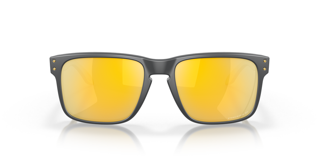 Oakley OO9102 Holbrook Men's Square Prizm Sunglasses - Matte Black Frame