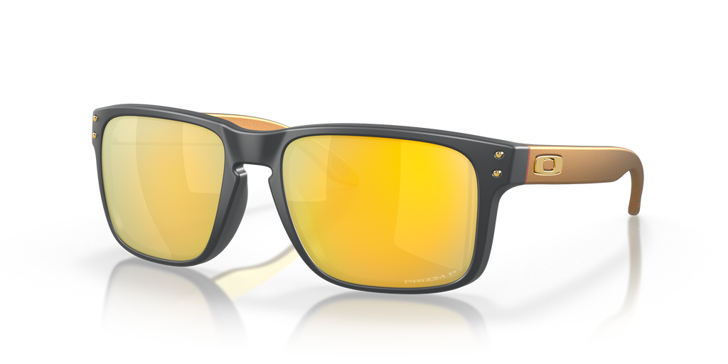 Oakley OO9102 Holbrook Men's Square Prizm Sunglasses - Matte Carbon Frame
