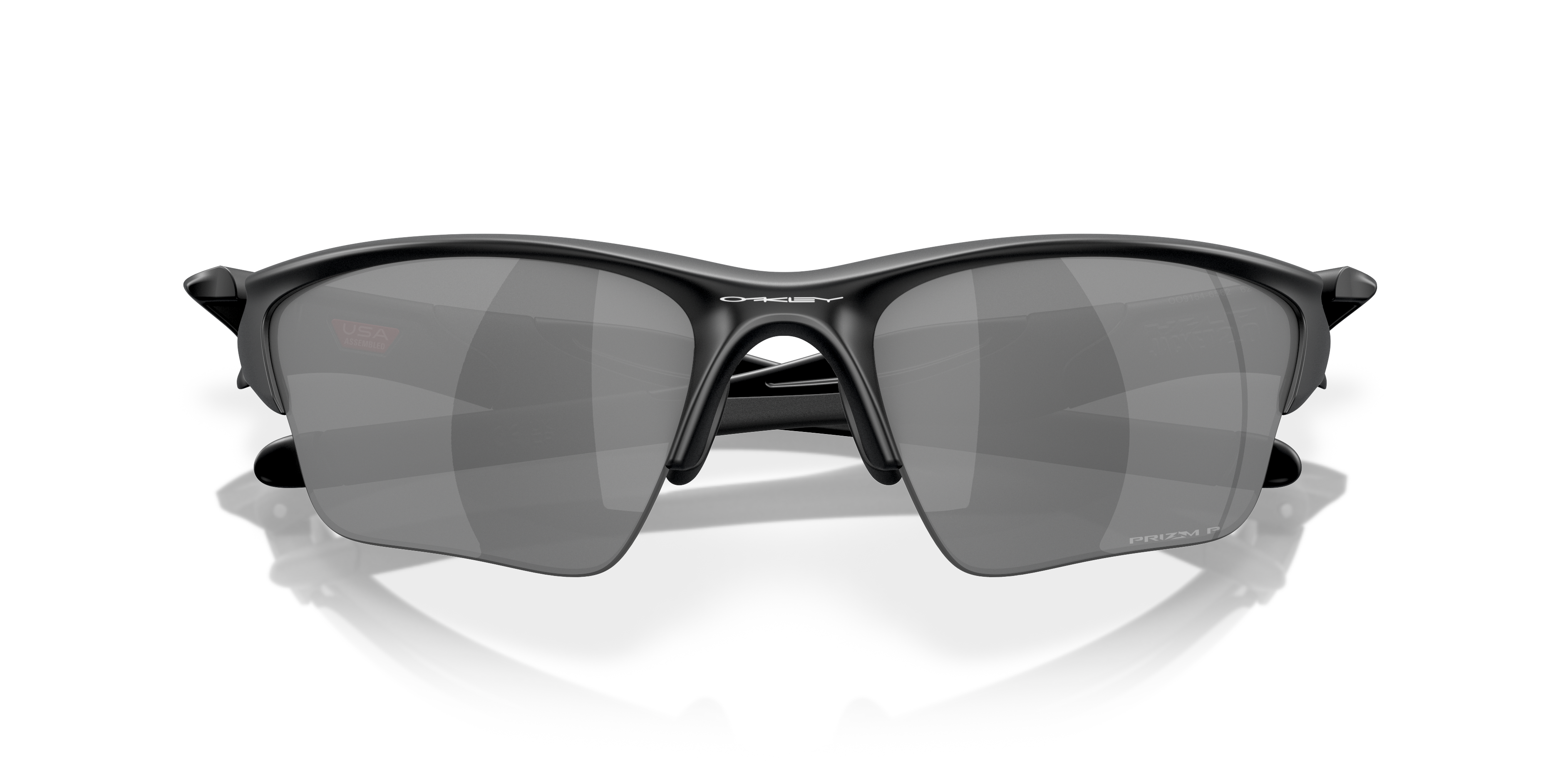 Oakley OO9154 Half Jacket 2.0 XL Men's Prizm Sport Sunglasses - Matte Black Frame