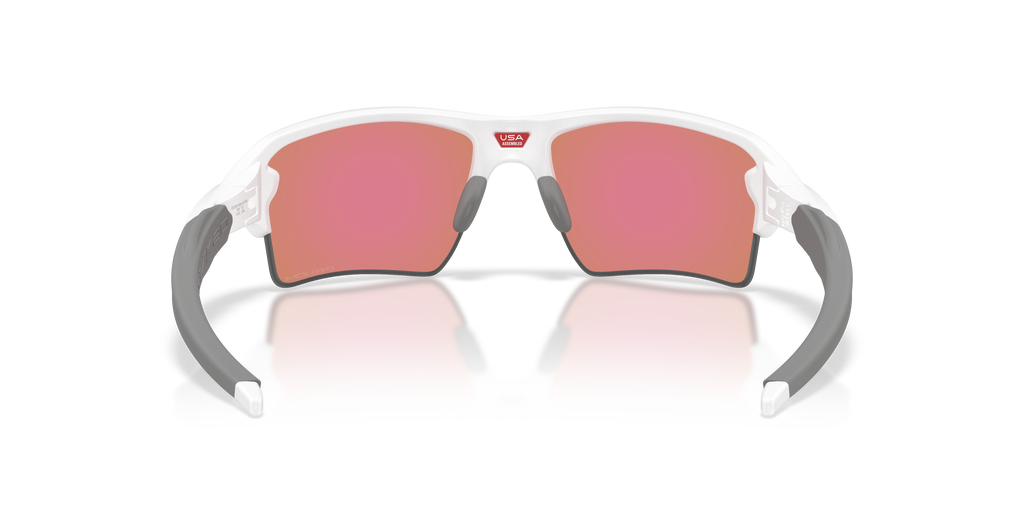 Oakley OO9188 Flak 2.0 XL On The Green Collection Men's Prizm Sport Sunglasses - Matte White