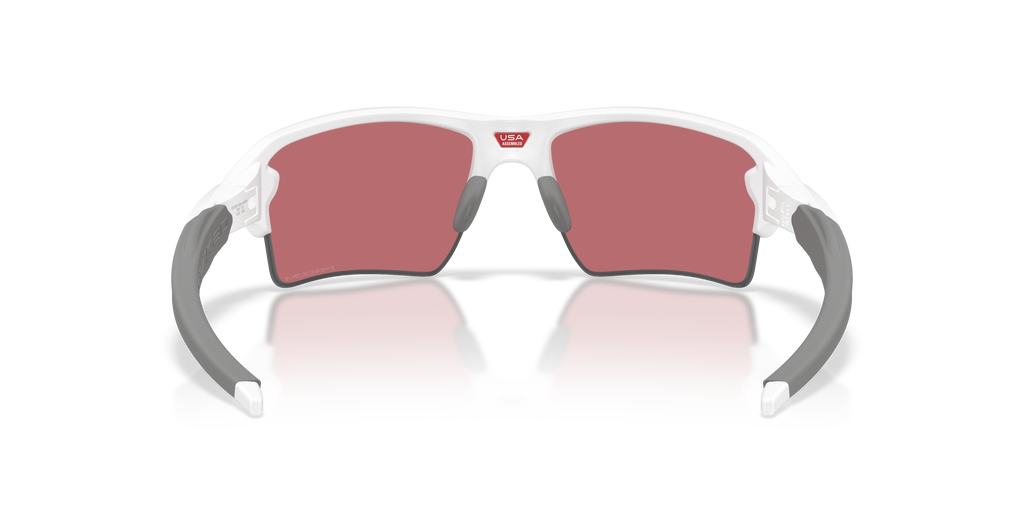 Oakley OO9188 Flak 2.0 XL On The Green Collection Men's Prizm Sport Sunglasses - Matte White